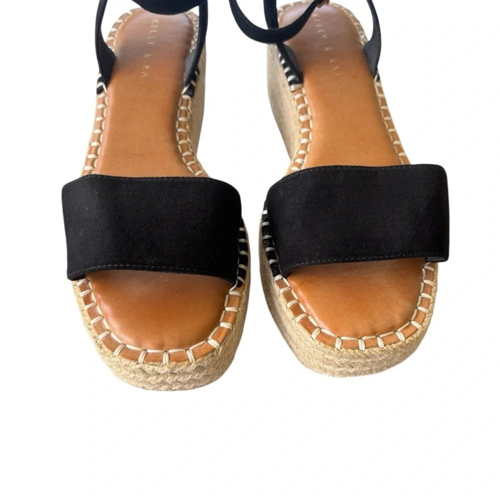 Kelly & Katie Faydrena Espadrille Wedge Sandals 7